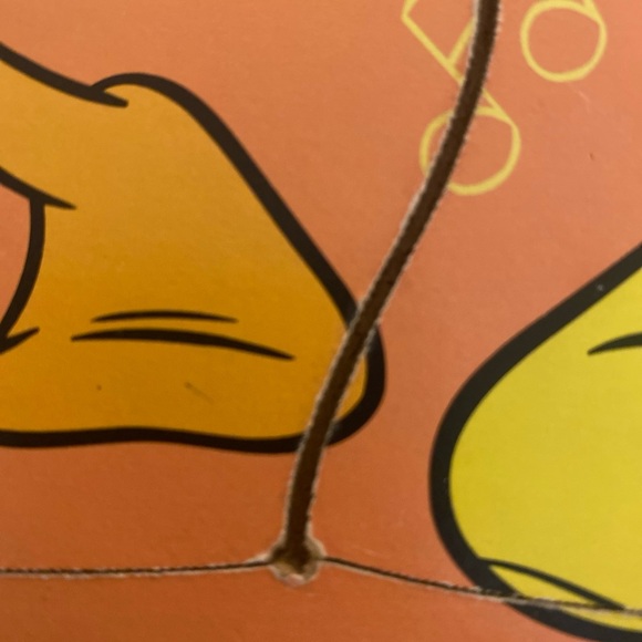 Rare vintage Playskool Puzzle w./Mickey, Donald & Goofy in the Band, 190-06  7pc - Picture 6 of 6